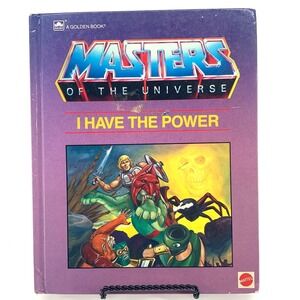 Masters of the Universe I Have the Power Golden Book 1985 He Man Mattel Vintage